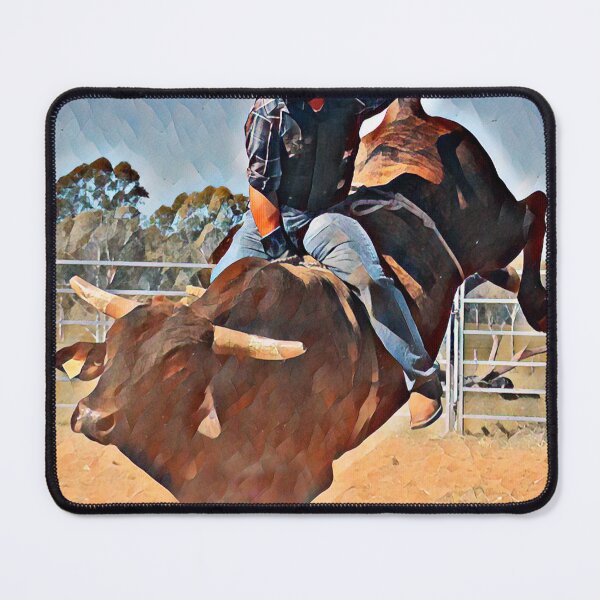 Item preview, GO RODEO, BUCKING BULL, ROUGH RIDERS, HATS N CAPS designed and sold by Barbara Jean Photo Art And Design.