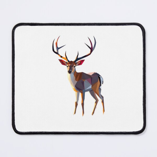Item preview, Colorful Low-Poly Deer Art designed and sold by sharon1210.
