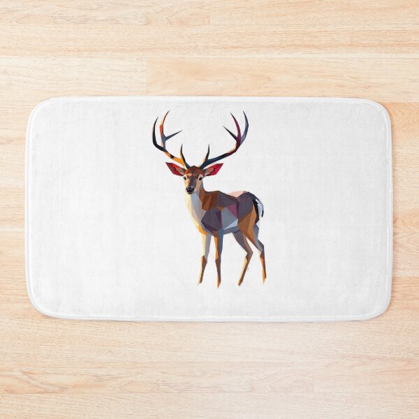 Item preview, Colorful Low-Poly Deer Art designed and sold by sharon1210.
