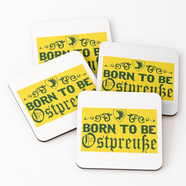 Item preview, Born To Be East Prussian; Germany;  designed and sold by StickerApe.