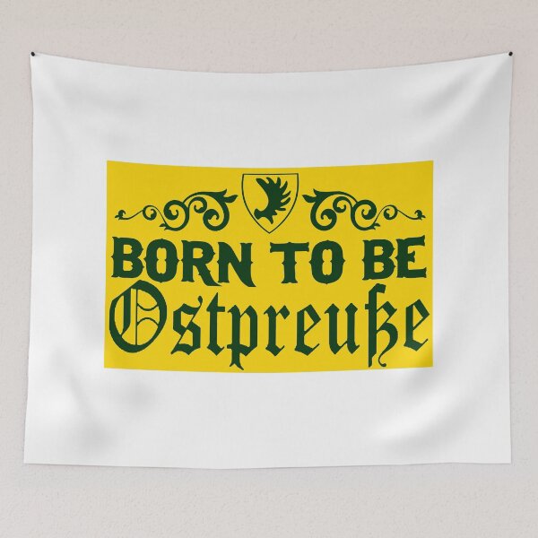 Item preview, Born To Be East Prussian; Germany;  designed and sold by StickerApe.
