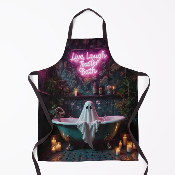 Item preview, Spooky Self-Care: Ghost in the Tub designed and sold by Whimsical Hug.