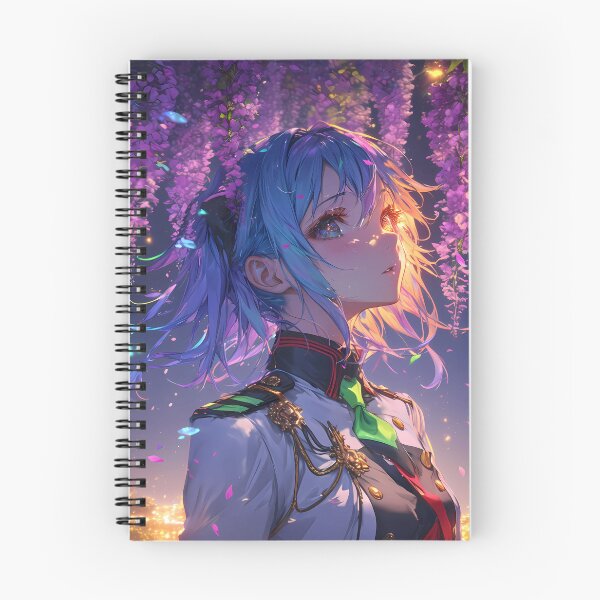 Item preview, Enchanting Hiiragi Shinoa Owari no Seraph Anime Wisteria Dreamscape designed and sold by mildaclairmo.