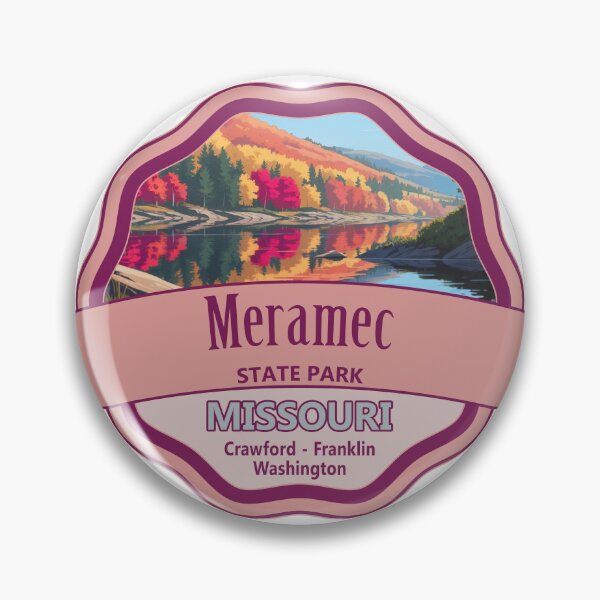 Item preview, Meramec State Park, Crawford - Franklin - Washington, Missouri designed and sold by Wanderful-roads.