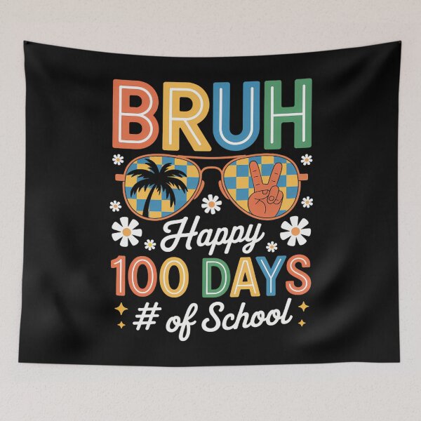 Item preview, 100 Days of school 100th Day Of School designed and sold by WalshDrawnLaugh.