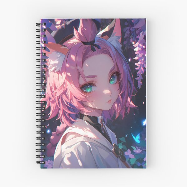 Item preview, Diona Waifu Among Wisteria Blossoms Genshin Impact Game designed and sold by mildaclairmo.