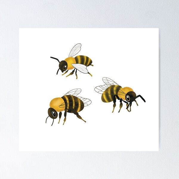 Item preview, Three Bees designed and sold by IwonaKpn.