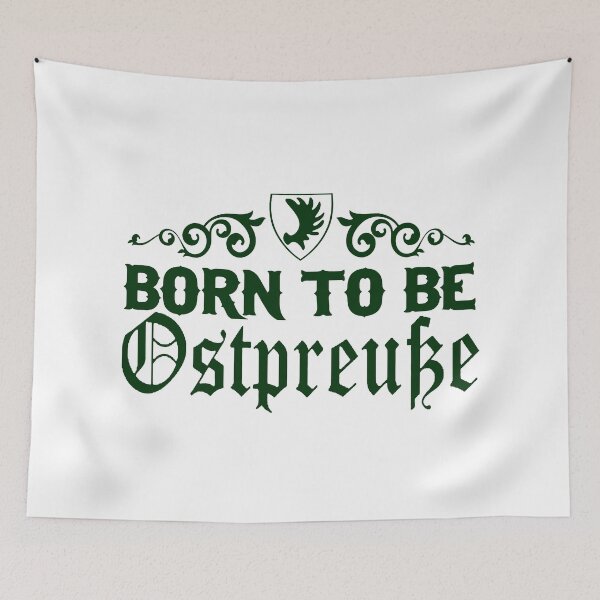 Item preview, Born To Be East Prussian; Germany;  designed and sold by StickerApe.