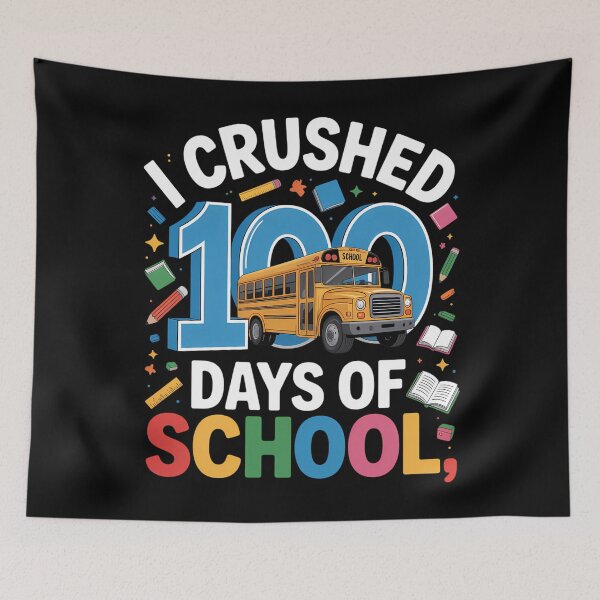 Item preview, 100 Days of School Bus Driver Funny designed and sold by WalshDrawnLaugh.