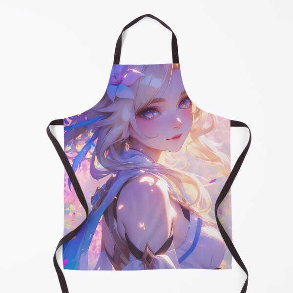 Item preview, Lumine Traveler Amid Wisteria Blossoms Genshin Impact Game designed and sold by mildaclairmo.
