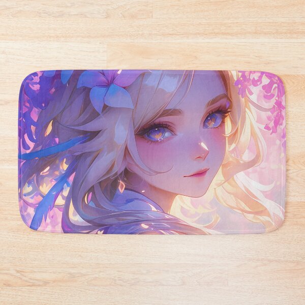 Item preview, Lumine Traveler Amid Wisteria Blossoms Genshin Impact Game designed and sold by mildaclairmo.