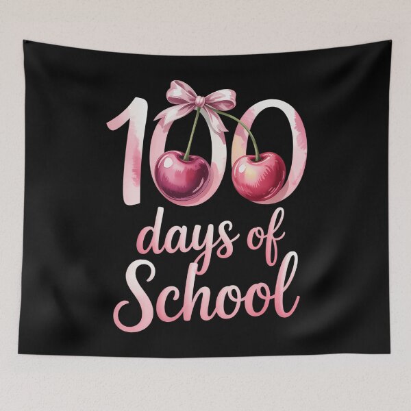 Item preview, 100 Days of School Coquette Cute designed and sold by WalshDrawnLaugh.