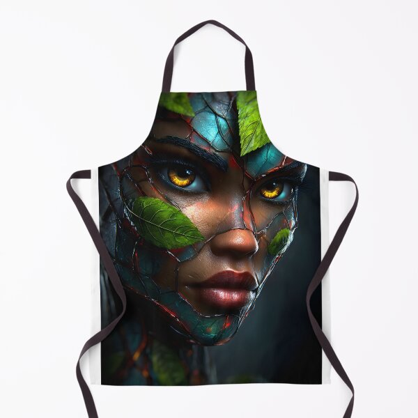 Item preview, Enchanting Nature-Inspired Human Face Design Artwork designed and sold by Artessie.