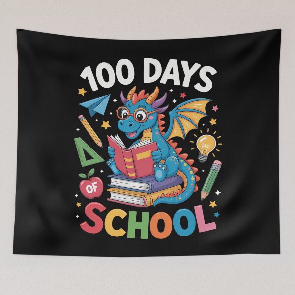 Item preview, 100 Days of School Cute 100th Day of School designed and sold by WalshDrawnLaugh.