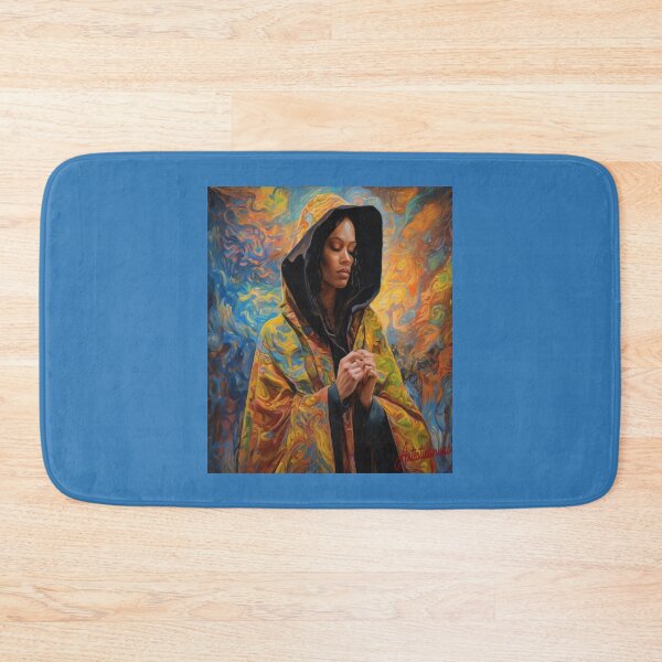 Item preview, "Psychedelic Reverie: Devon Wilson's Vibrant Iconography" designed and sold by Artisticanvas.