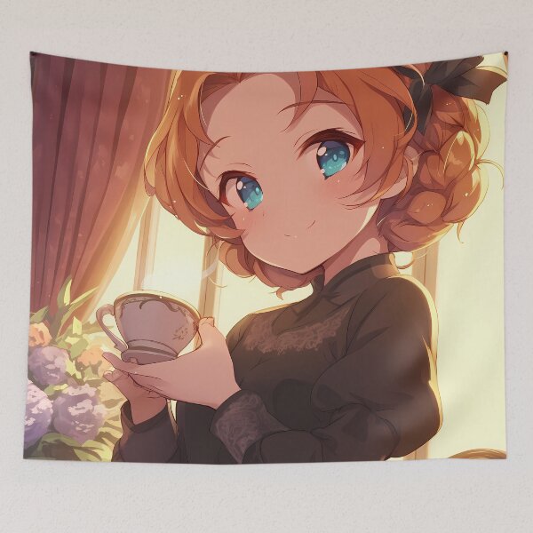Item preview, Orange Pekoe Girls und Panzer Anime Tea Time Elegance designed and sold by mildaclairmo.