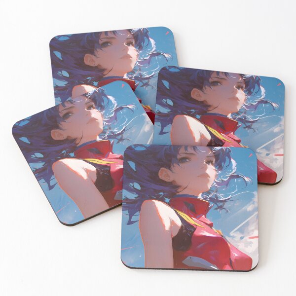 Item preview, Misato Katsuragi Neon Genesis Evangelion Anime Military Leadership Icon designed and sold by mildaclairmo.