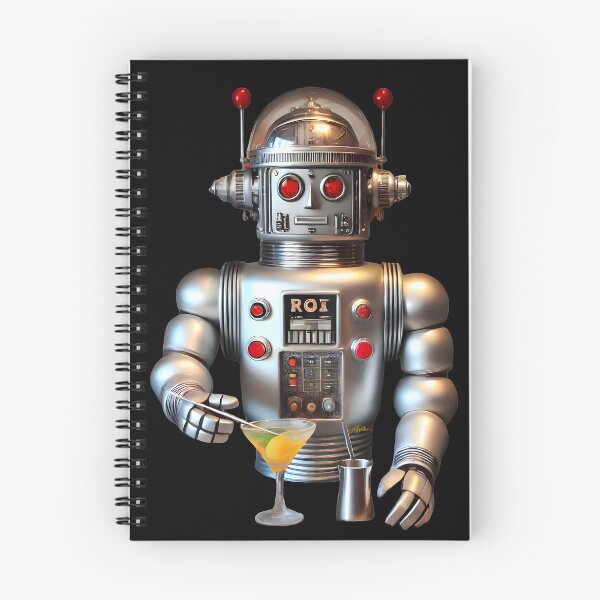 Item preview, Atomic Futuristic Robot Bartender Hi I'm ROI Your Server designed and sold by Lee Hiller Designs.