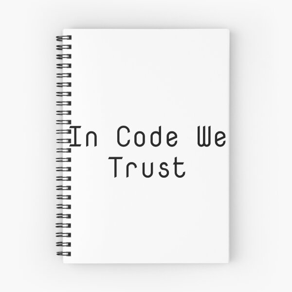 Item preview, In Code We Trust designed and sold by Ninjacatoff.