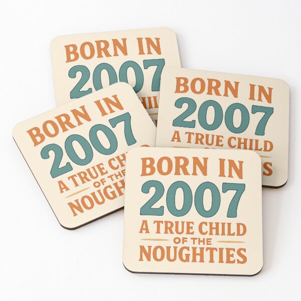 Item preview, Born in 2007 – A True Child of the Noughties designed and sold by TheWonkyEaselCo.