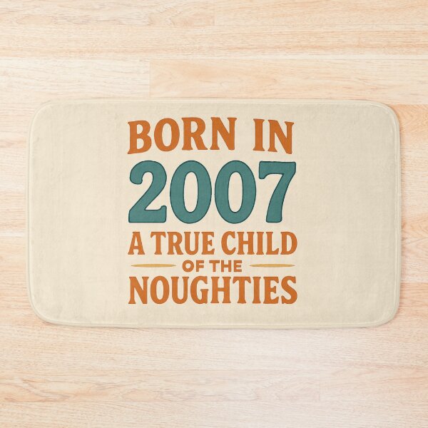 Item preview, Born in 2007 – A True Child of the Noughties designed and sold by TheWonkyEaselCo.