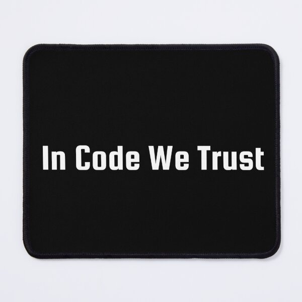 Item preview, In Code We Trust designed and sold by Ninjacatoff.
