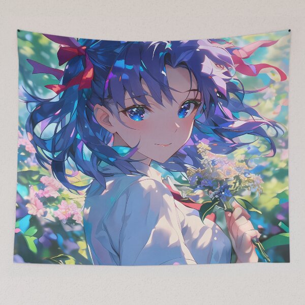 Item preview, Sakura Matou Fate Stay Night Anime Gentle Flower Enigma designed and sold by mildaclairmo.