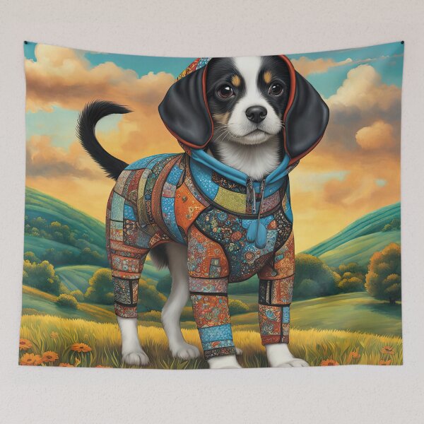 Item preview, Puppy fell walking in the English Countryside designed and sold by Colin Bentham.