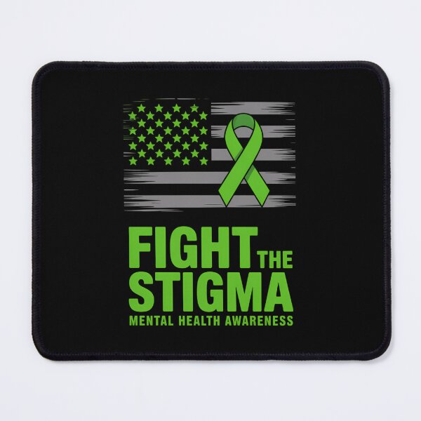 Item preview, Mental Health Awareness Fighting Usa Flag Support designed and sold by WalshDrawnLaugh.
