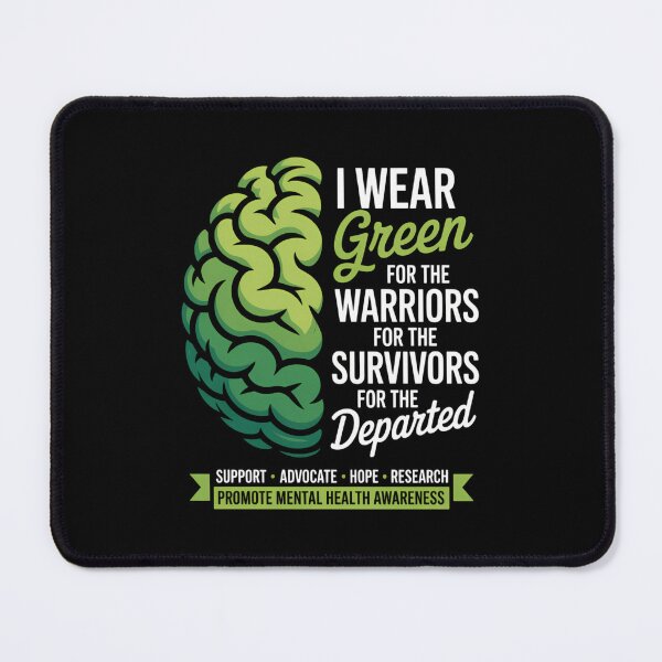 Item preview, Mental Health Awareness Fighting designed and sold by WalshDrawnLaugh.