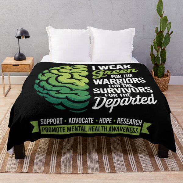 Item preview, Mental Health Awareness Fighting designed and sold by WalshDrawnLaugh.