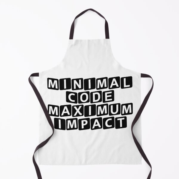 Item preview, Minimal Code. Maximum Impact. designed and sold by Ninjacatoff.