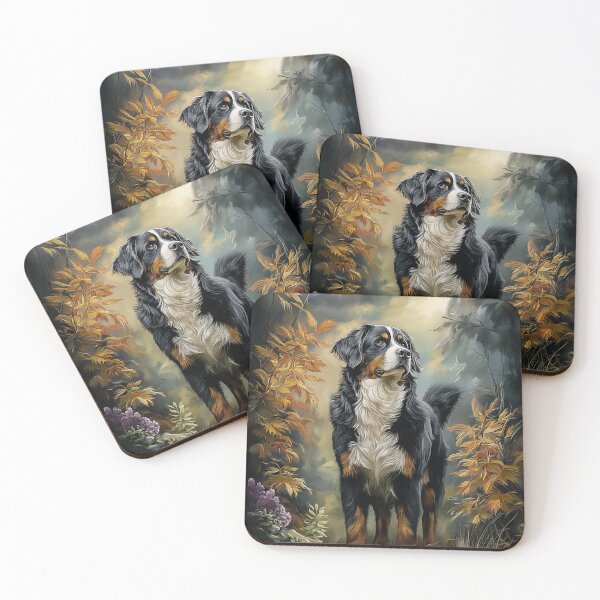 Item preview, Bernese Mountain Dog in Autumn Landscape designed and sold by PetsArt.