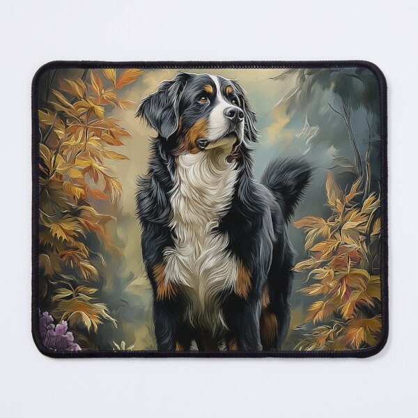 Item preview, Bernese Mountain Dog in Autumn Landscape designed and sold by PetsArt.