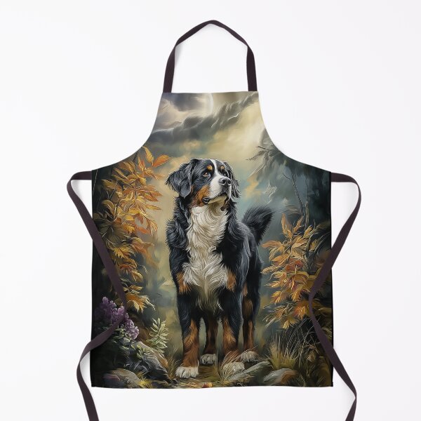Item preview, Bernese Mountain Dog in Autumn Landscape designed and sold by PetsArt.