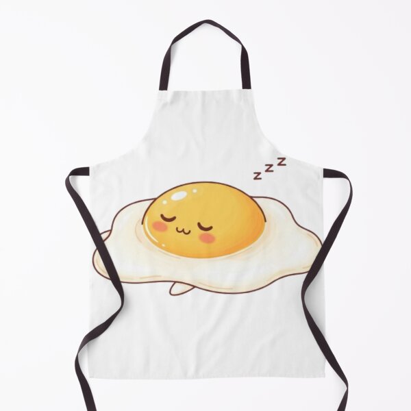 Item preview, Lazy Fried Egg – Kawaii Sleepy Breakfast Character designed and sold by PunnyBean.