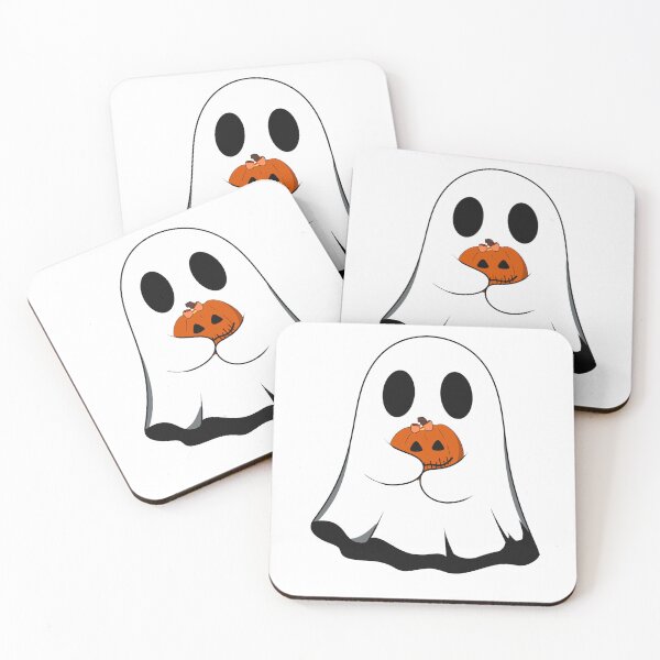 Item preview, Ghost with little pumpkin designed and sold by TowardTheStarsDesigns.