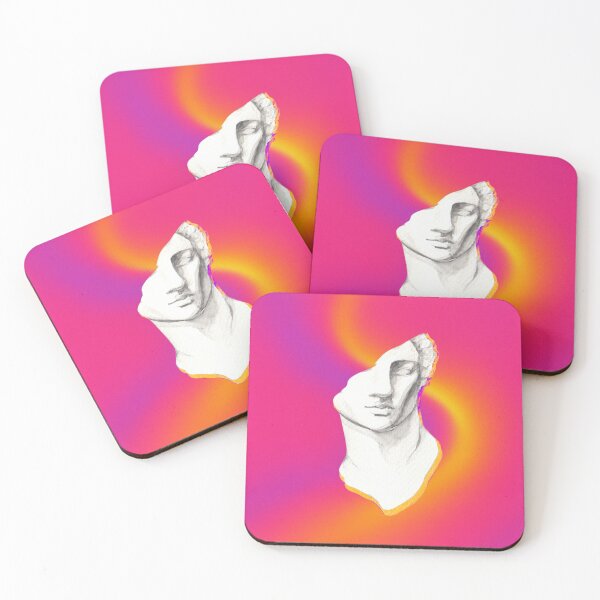 Item preview, Neo-Classical Flow – Broken Statue on Holographic Flame by ElimsArtss designed and sold by ElimsArtss.