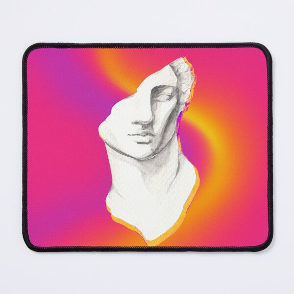 Item preview, Neo-Classical Flow – Broken Statue on Holographic Flame by ElimsArtss designed and sold by ElimsArtss.