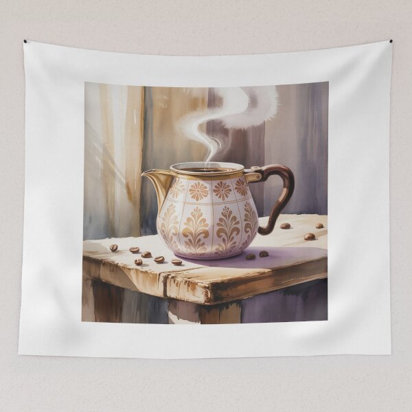 Item preview, Hot Coffee Pot designed and sold by ArtQueen777.