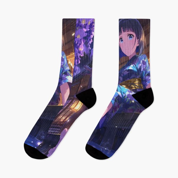 Item preview, Kirigaya Suguha Sword Art Online Anime Serene Wisteria Festival Reflection designed and sold by mildaclairmo.