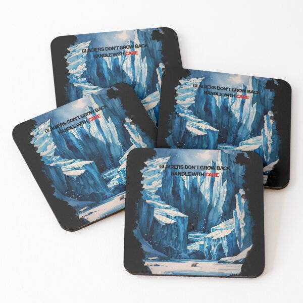 Item preview, Glacial landscape, bear and phrase designed and sold by KeyCdesign.