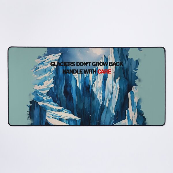 Item preview, Glacial landscape, bear and phrase designed and sold by KeyCdesign.