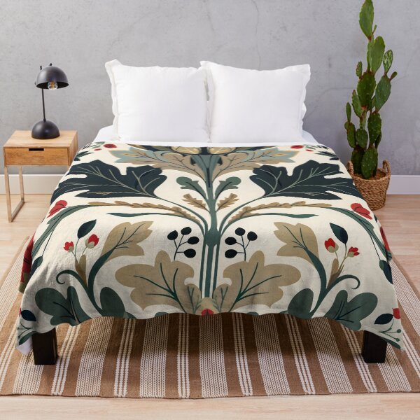 Item preview, Off White Floral 01 (inspired by William Morris) designed and sold by MerkintileEXG.