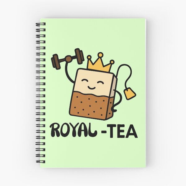 Item preview, Royal-Tea Funny Tea Pun Kawaii King Teabag Illustration designed and sold by graphicnew.