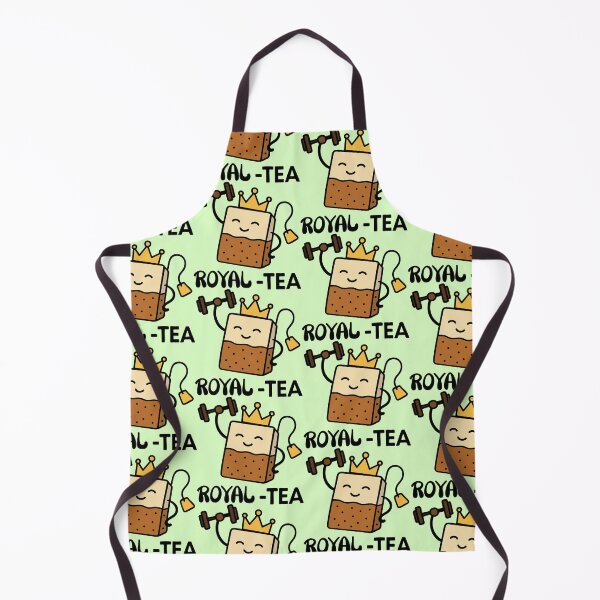 Item preview, Royal-Tea Funny Tea Pun Kawaii King Teabag Illustration designed and sold by graphicnew.
