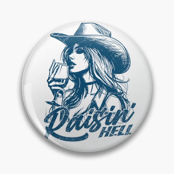 Item preview, Raisin' Hell Funny Western Cowgirl Wine designed and sold by Jcat7.