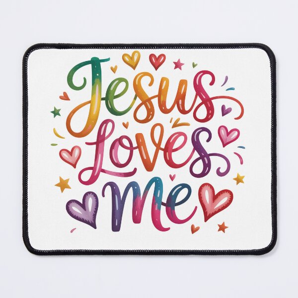 Item preview, Jesus Love Me designed and sold by AnixieInkShop.