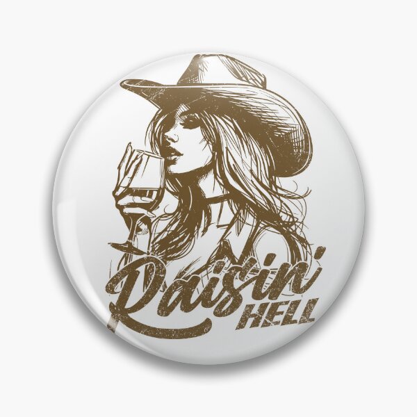 Item preview, Raisin' Hell Funny Western Cowgirl Wine designed and sold by Jcat7.