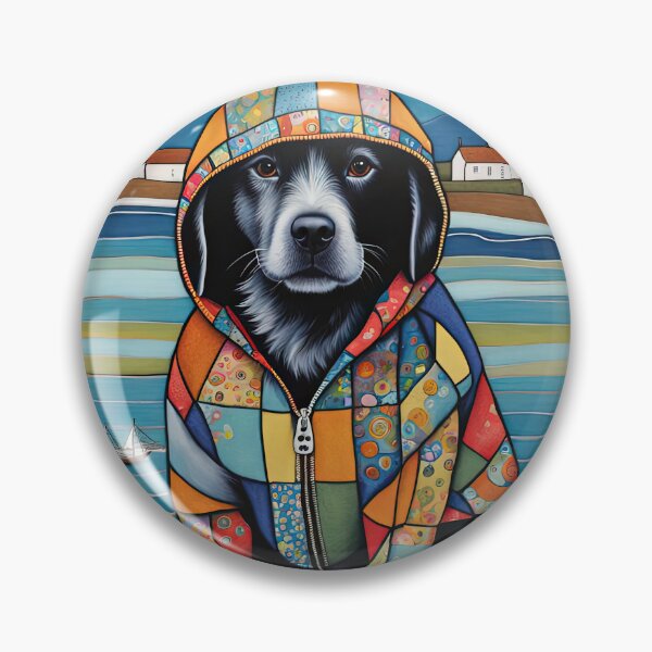 Item preview, Puppy walking at an English seaside designed and sold by Colin Bentham.
